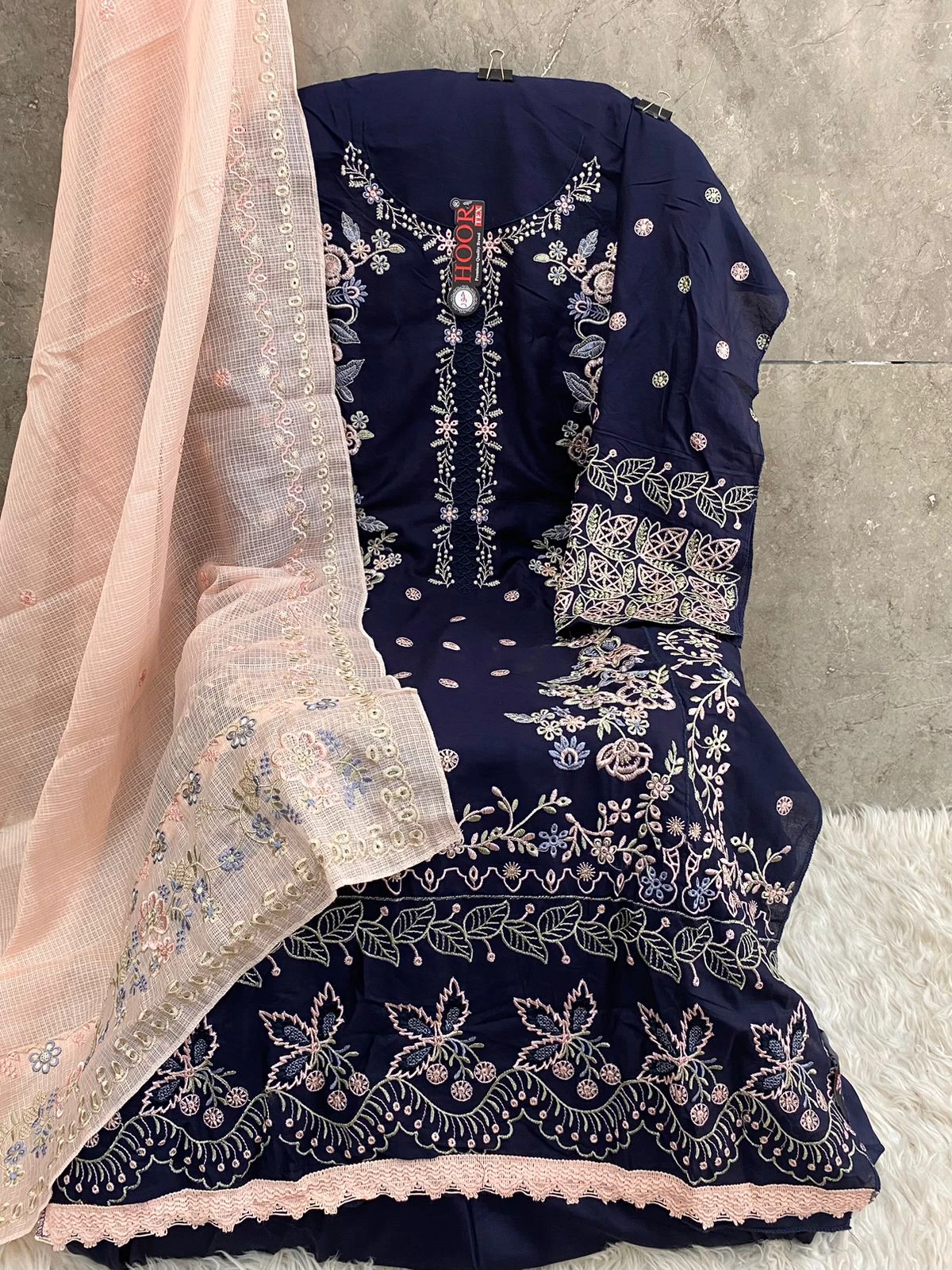 Hoor Tex H-279 A To D Heavy Rayon Wholesale Pakistani Salwar Suit Catalog — Wholesale Salwar Suits, MPA wholesale from Surat — view 5